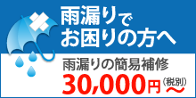 東大阪市で雨漏りにお困りの方へ