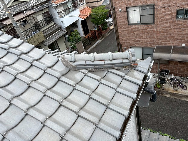 瓦屋根の点検もおまかせ