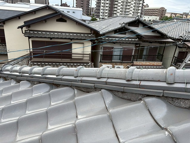 瓦屋根の点検もおまかせ