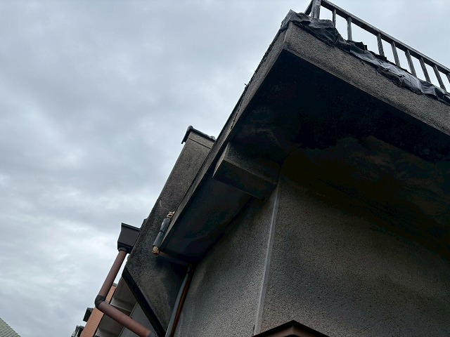 ベランダの状態確認