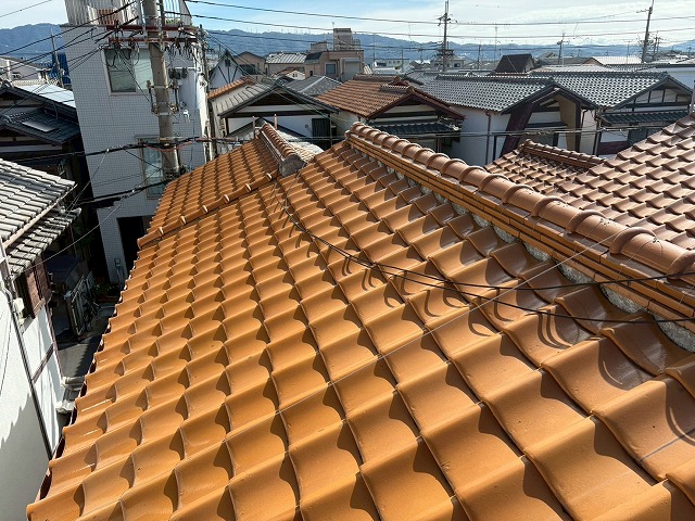 屋根の状態確認