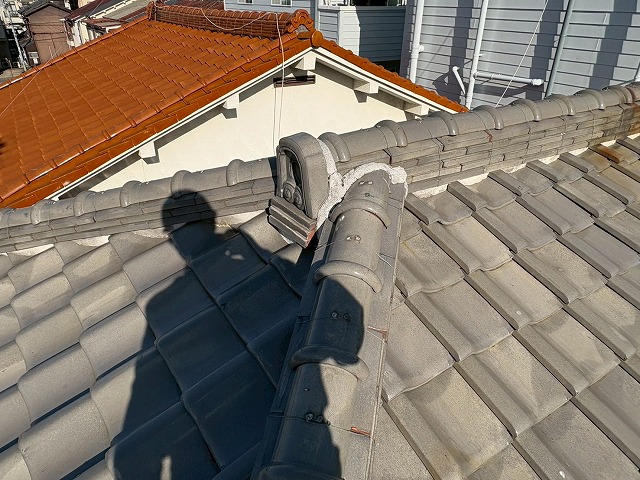 屋根の状態確認