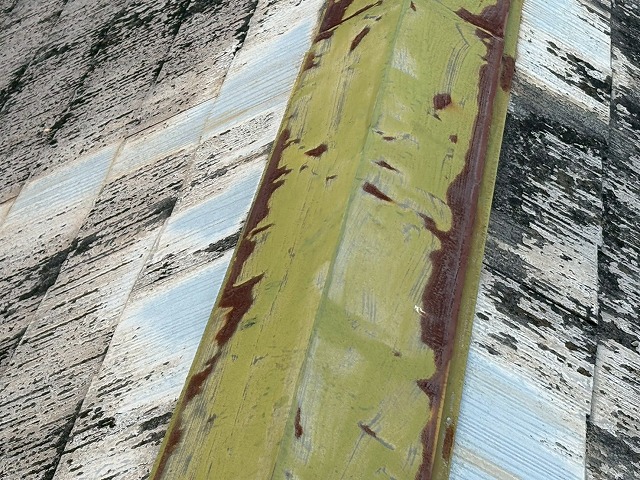 棟板金のサビに注意