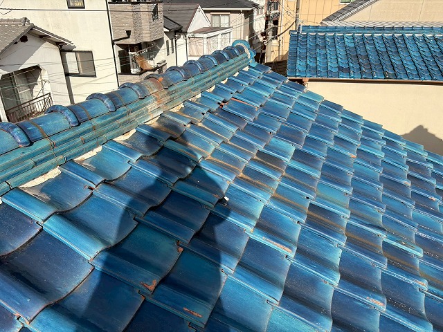 屋根の状態確認