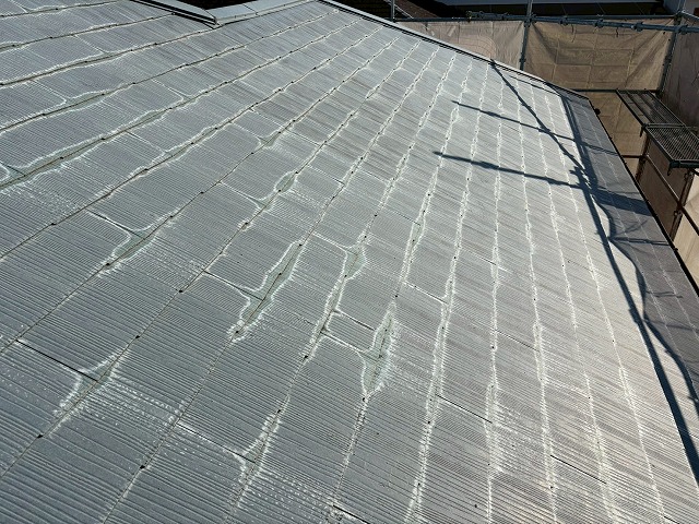 劣化しすぎた屋根も塗装不可