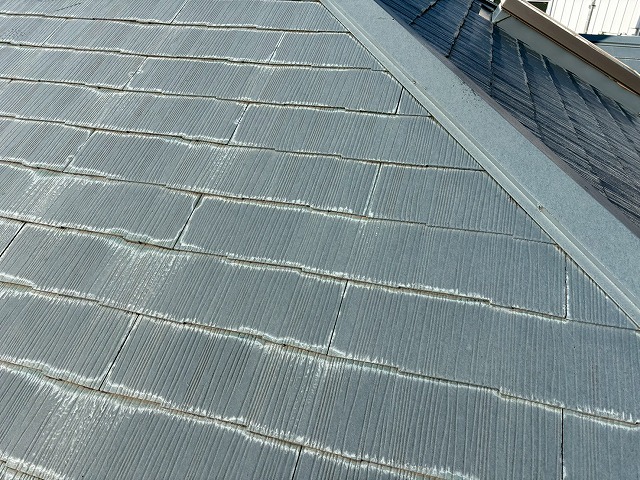 塗装検討中の屋根