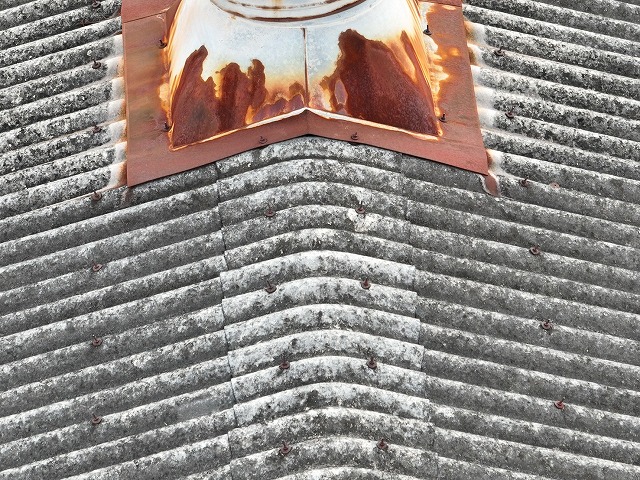 通気口のサビに注意