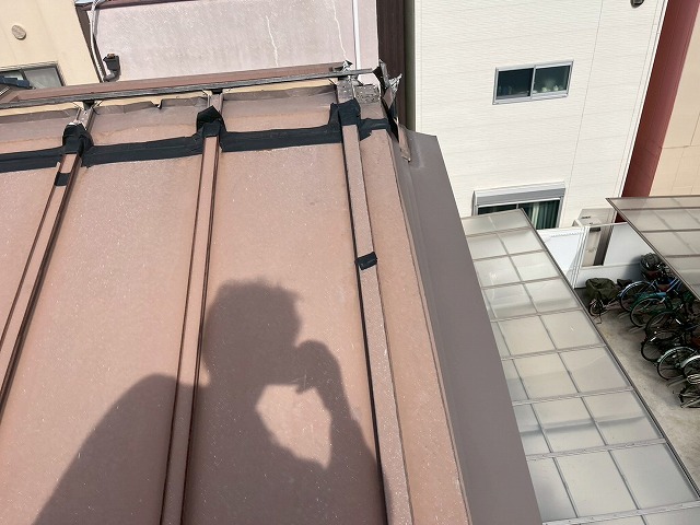 現地調査におうかがいした屋根