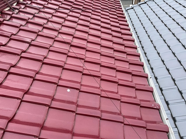 瓦屋根の調査もお任せください