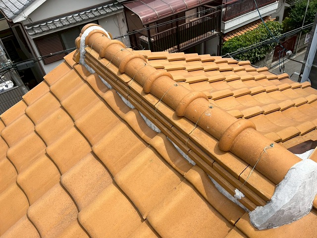 瓦屋根の点検もおまかせください