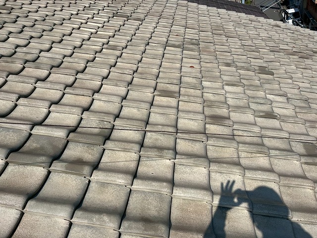 陶器瓦の屋根