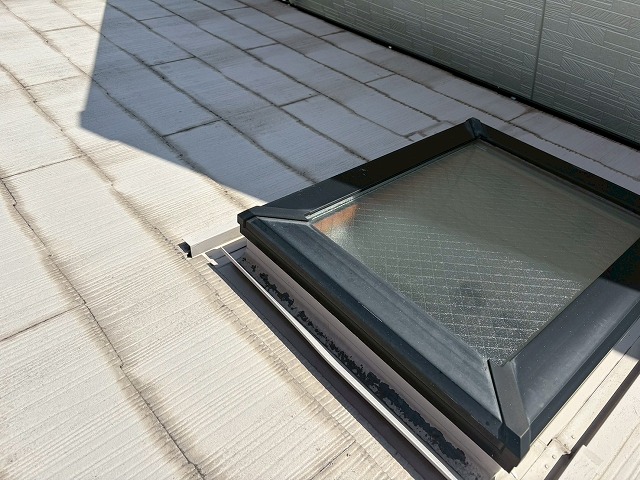 雨漏りした天窓