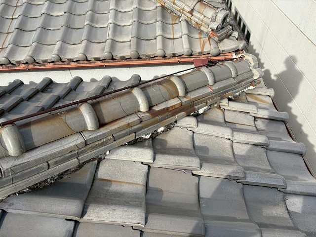 漆喰劣化にご注意