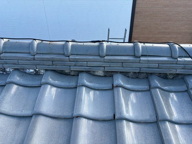 経年劣化が進行した漆喰