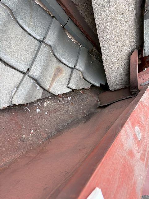 パラペット内の葺き替え提案