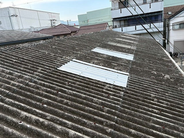 ご相談いただいたスレート屋根