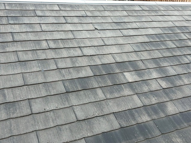 雨漏りした倉庫屋根