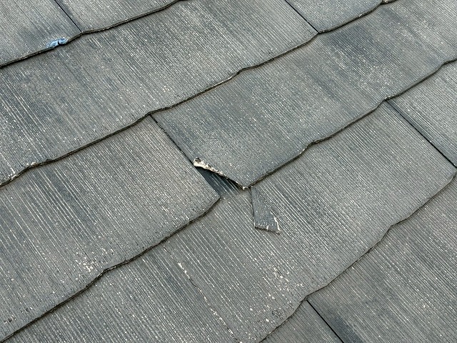 破損したカラーベスト