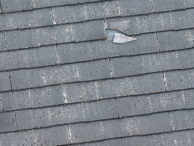 カラーベストの破損