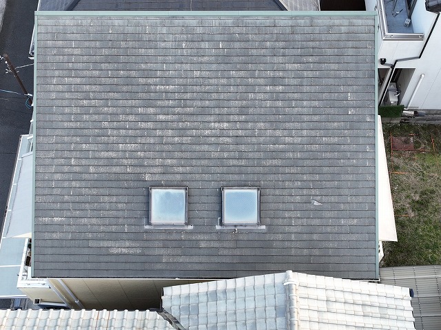 雨漏りが生じた屋根