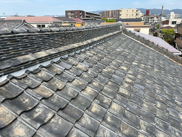 瓦屋根自体の劣化が進行