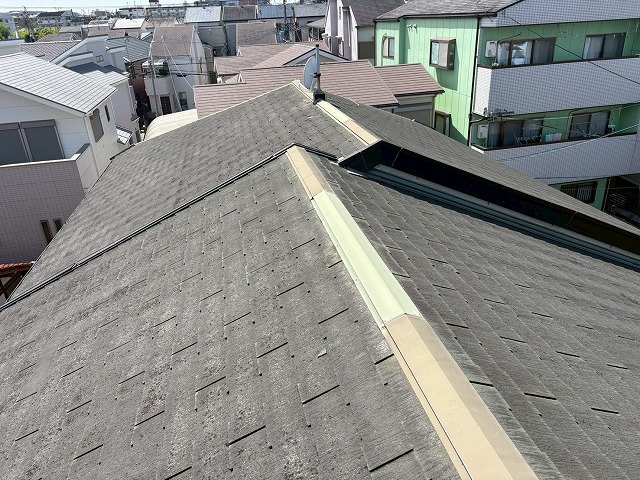 谷板金の状態確認