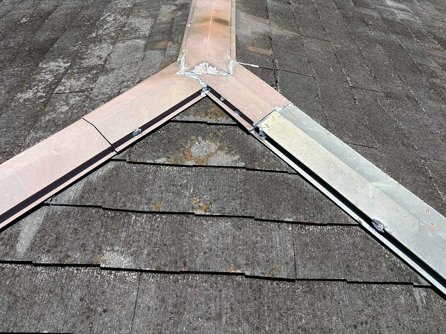 カラーベスト屋根の確認