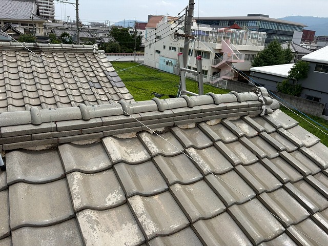 経年劣化した漆喰