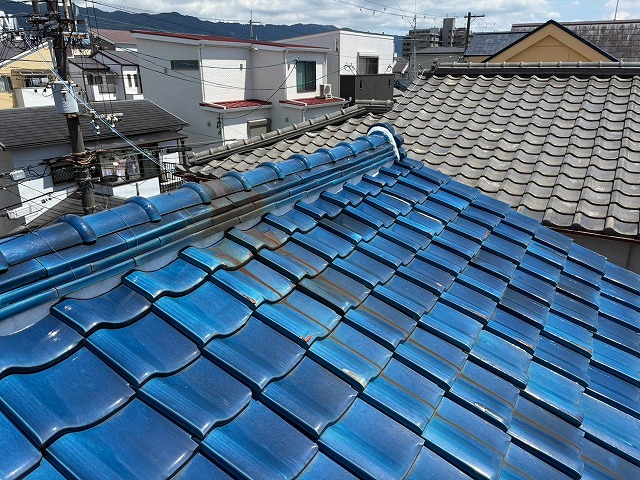 雨漏り原因に発展しやす棟瓦