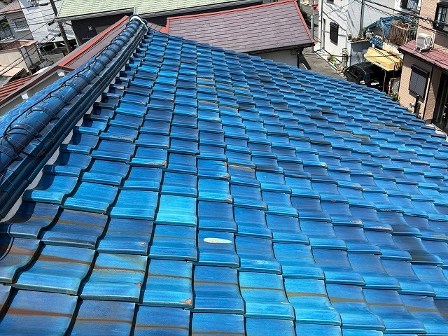 瓦屋根の点検もおまかせ