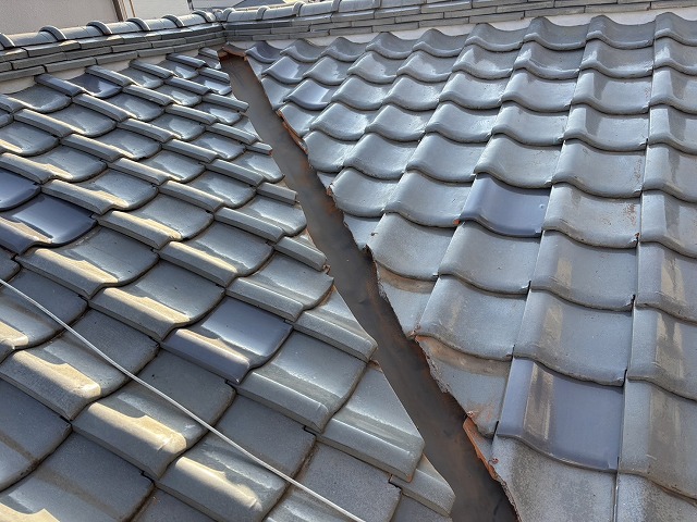 ステンレスの谷板