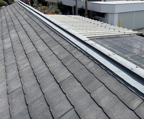 貫板打ち直し後棟板金