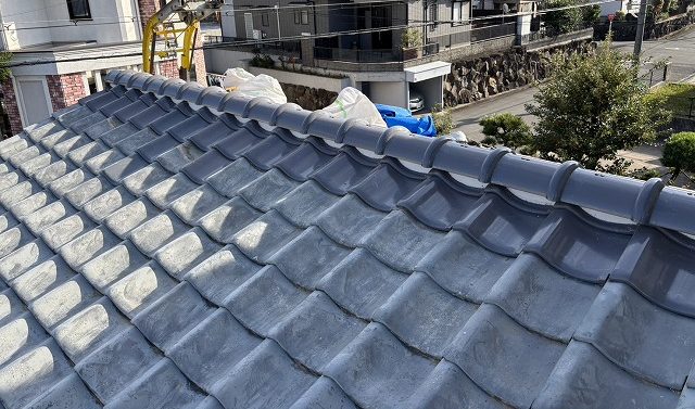 積み直しした棟