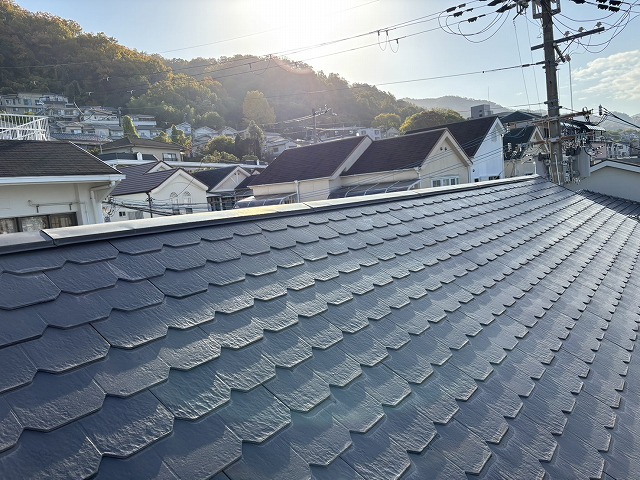 カラーベスト屋根の写真