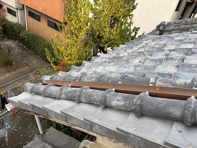 袖かわらの新設工事