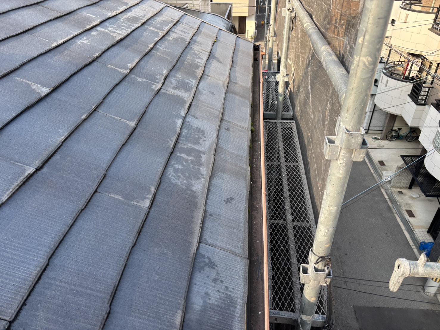 軒先付近の劣化