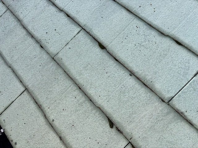 コケの生えた屋根