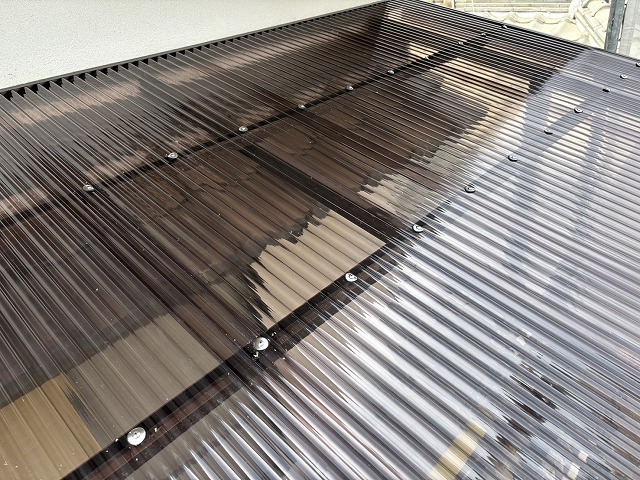 ポリカ波板新設