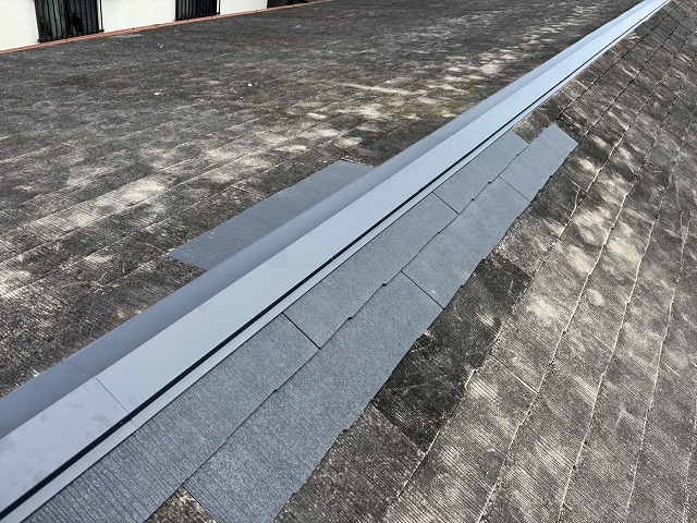 棟板金の補修