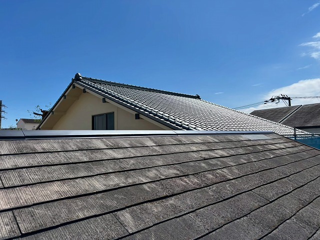 棟板金の完成